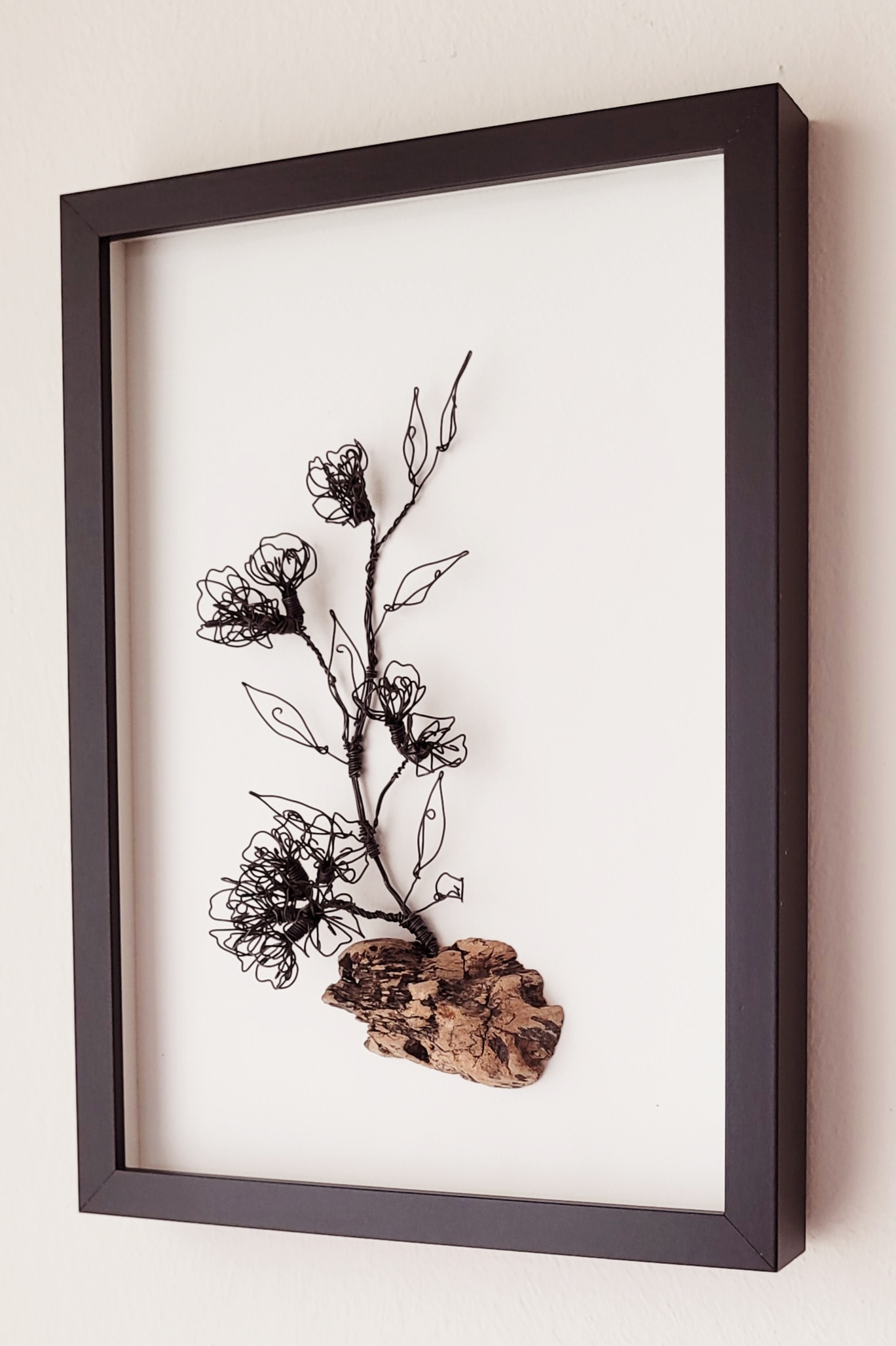 20260114_153433 Kirschblütenzweig auf Treibholz